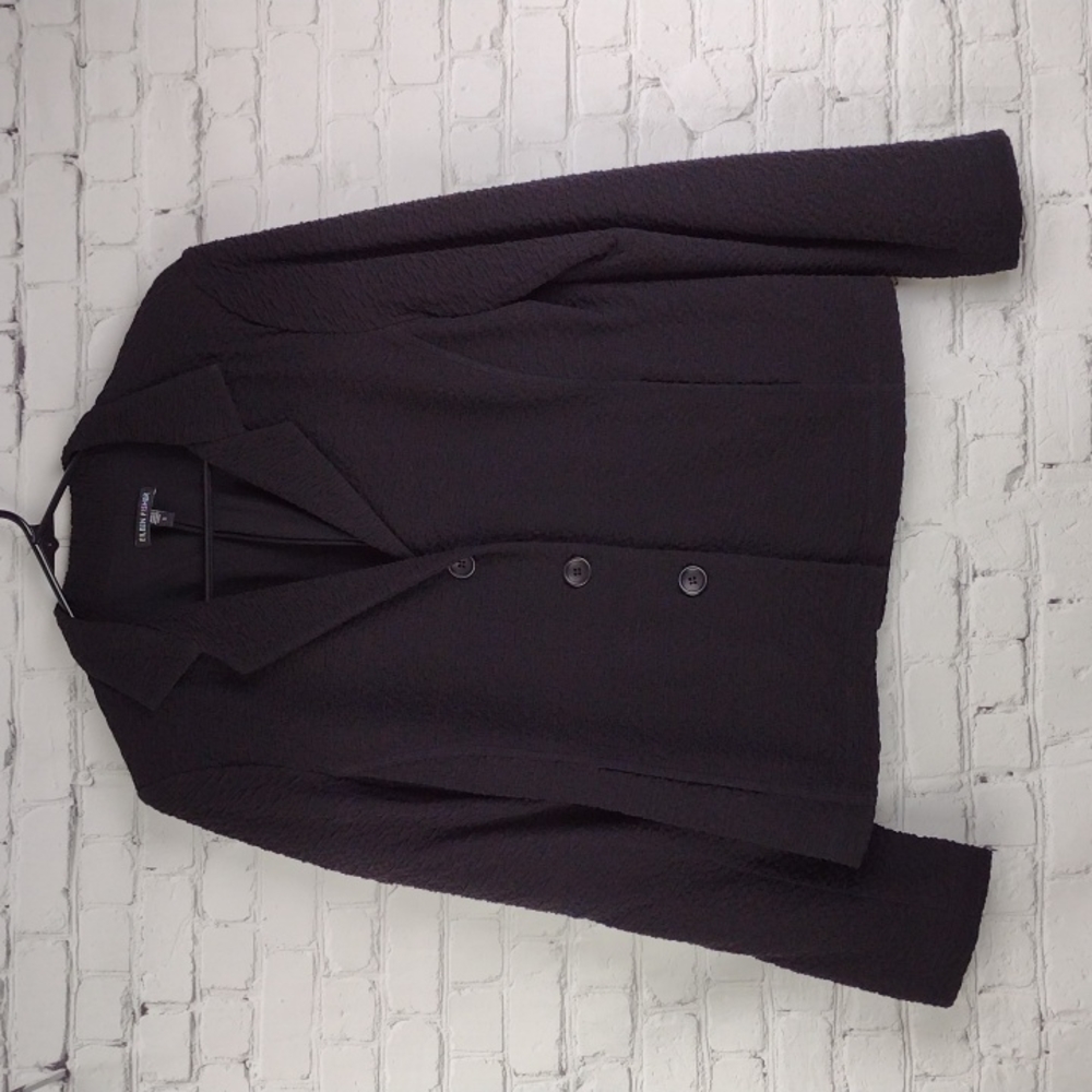 EILEEN FISHER Blazer Jacket Black Size Small